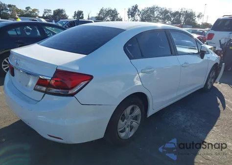 2015 Honda Civic Lx из США, поврежденный, VIN 19XFB2F59FE275854